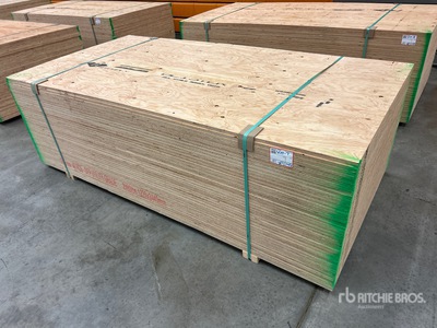 Quantity of (40) 3/4" 4x8 CSP/DFP No Stamp Plywood (Unused)