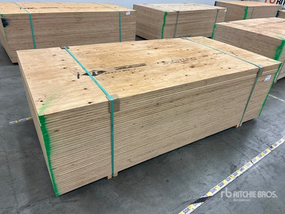 Quantity of (40) 3/4 in 4x8 CSP/DFP No Stamp Plywood (Unused)