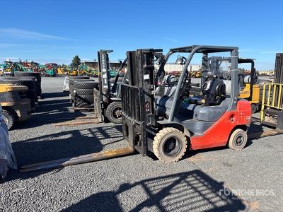 2014 Toyota 8FGU25 4340 lb Carretilla Elevadora