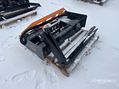 2026 ARTEER HPF-48L 48 in Hydraulic Skid Steer Forks (Unused)