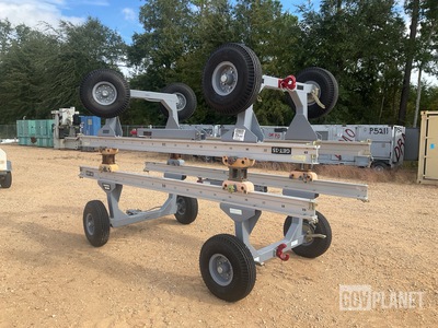 (2) MCT Industries 3000E Aircraft Engine Trailers
