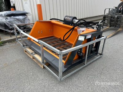 2026 ARTEER SB-72W 72 in スキッドステアローダー用 スクリーニングバケット (Unused)