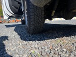 Chassis with Left Rear Tire