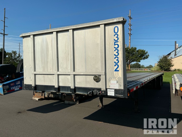 2003 Great Dane GPLWSAR253 102 53 ft T/A Spread Axle Flatbed Trailer