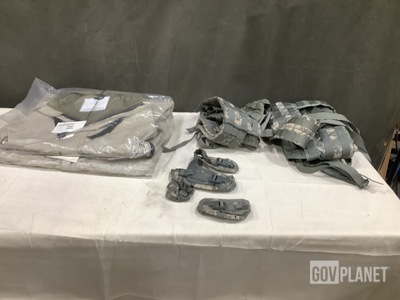 (329) Flash Bang Grenade Pouches, (63) Fighting Load Carriers & Assorted Items
