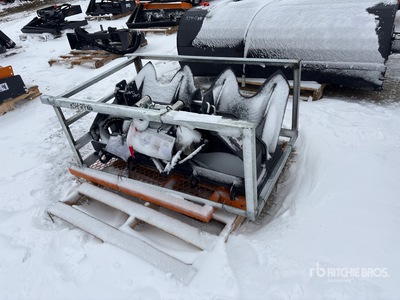 2026 ARTEER SS-15000G 15000 lb Skid Steer Logging Winch (Unused)