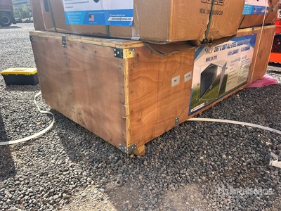 2026 SKLP SK-ZP20 20 ft x 30 ft All-Steel Enclosed Carport (Unused)