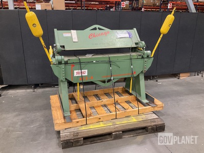 Chicago BPU-412-6 Sheet Brake Machine