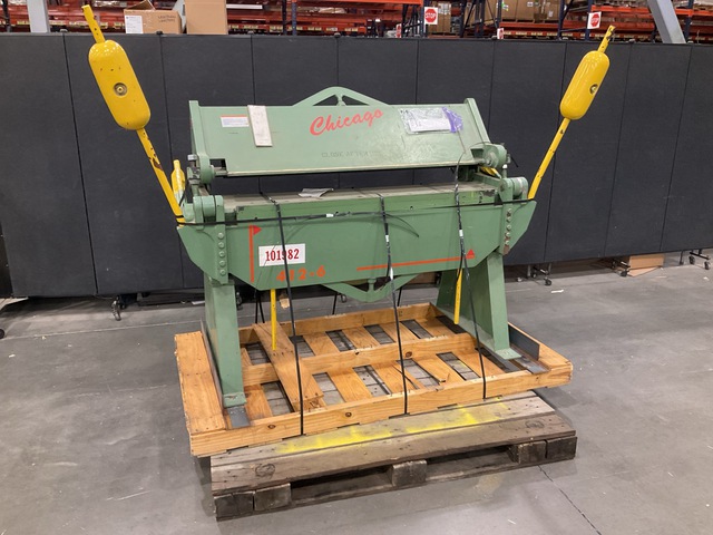 Chicago BPU-412-6 Sheet Brake Machine