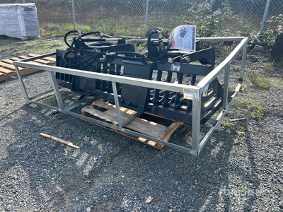 2026 ARTEER RGB-84W 84 in Rock Skid Steer Grapple Bucket (Unused)
