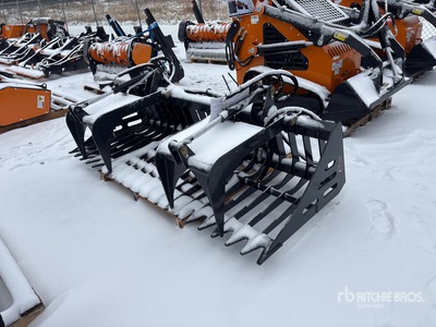2026 ARTEER RGB-84W 84 in Rock Skid Steer Grapple Bucket (Unused)