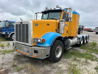 2008 Peterbilt 367 8x4 Tri/A Sleeper Truck Tractor (Inoperable)