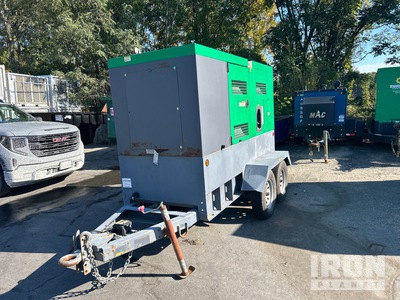 2018 ATLAS COPC QAS95JDT4FEB 76 kW Mobile Zestaw prądotwórczy