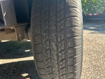 Trailer Chassis with Left Front Tire
