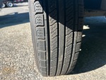 Trailer Chassis with Left Rear Tire