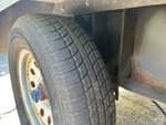Trailer Chassis with Right Rear Tire
