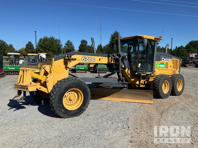 2016 John Deere 670G Motolivellatrice