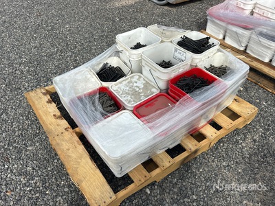 Quantity of Firestone Pallet of 4-5 In. Fasteners