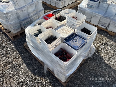 Quantity of Seam Plates & Fasteners Divers