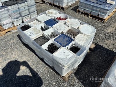 Quantity of Pallet of Fasteners Divers