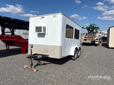 2015 Forest River TXEH712TA2 12 ft T/A Enclosed Trailer