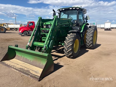2018 John Deere 6155R Ciągnik 4WD