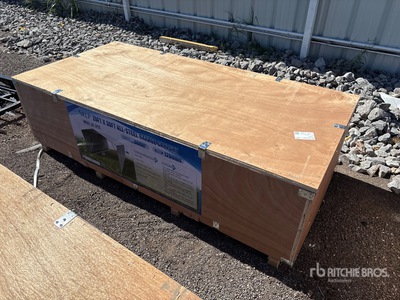 2026 SKLP SK-ZP20 20 ft x 30 ft All-Steel Enclosed Carport (Unused)