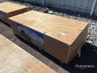 2026 SKLP SK-ZP20 20 ft x 30 ft All-Steel Enclosed Carport (Unused)