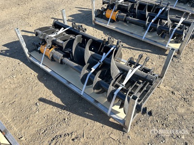Quantity of (8) 2026 VICSEC VCA-8 Mini Excavator Attachments (Unused)