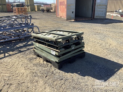 (6) Metal Pallets