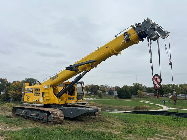 2016 Grove GHC75 75 ton Telescopic Crawler Crane