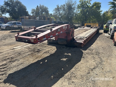2007 Trail King TK88HDGE-444 T/A Expandable Axle Removable Gooseneck Góndola