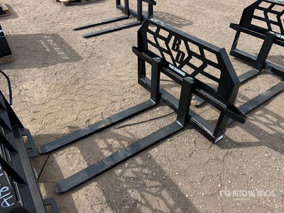 Blue Diamond 48 in Skid Steer Forks (Unused)