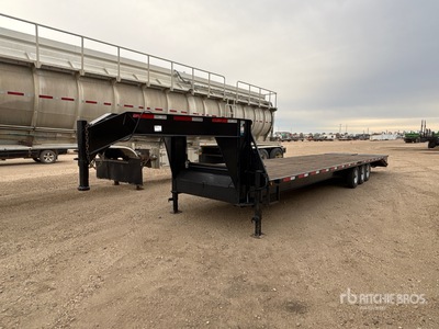 2025 ABU E10236DG370 36 ft Tri/A Gooseneck Remorque pour équipement