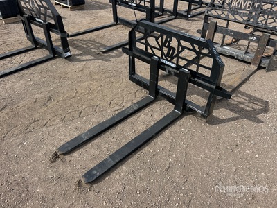 Blue Diamond 48 in Skid Steer Forks (Unused)