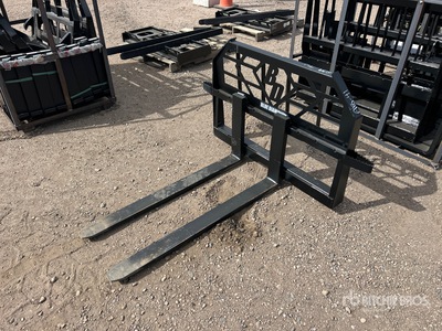 Blue Diamond 48 in Skid Steer Forks (Unused)
