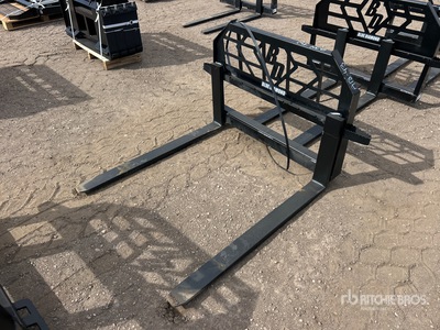Blue Diamond 48 in Skid Steer Forks (Unused)