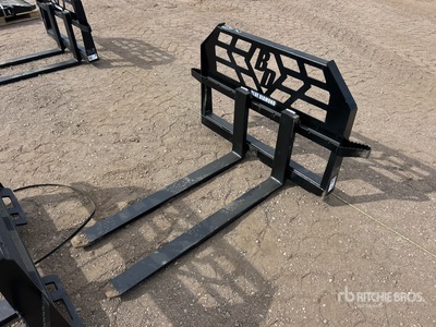 Blue Diamond 48 in Skid Steer Forks (Unused)
