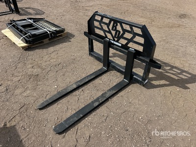 Blue Diamond 48 in Skid Steer Forks (Unused)