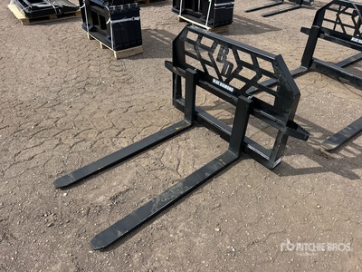 Blue Diamond 48 in Skid Steer Forks (Unused)