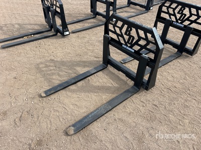 Blue Diamond 42 in Mini Skid Steer Forks (Unused)