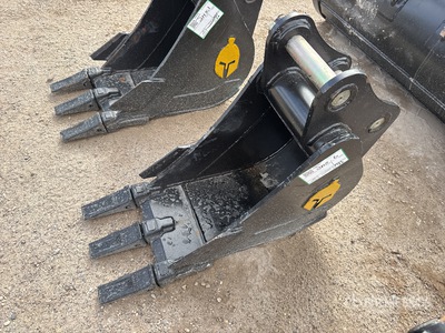 Trojan 12 in Digging دلو حفارة - Fits 40mm Cat 303, 303.5, 304 Case, New Holland, Kobelco SK35 Deere/Hitachi 35D/G (Unused)