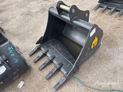 Trojan 36 in Digging Łyżka do koparki - Fits 50mm Cat 307/308, Komatsu PC78/88 Deere/Hitachi 75/85 Case, New Holland, Kobelco SK80 Bobcat E80 (Unused)