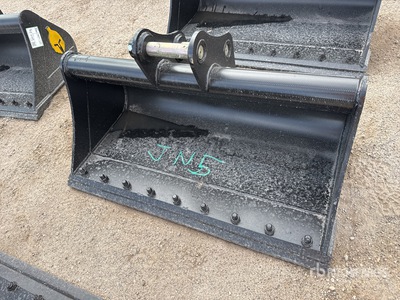 Trojan 42 in Cleanup Łyżka do koparki - Fits 40mm Cat 303, 303.5, 304, Deere/Hitachi 35D/G, Case, New Holland, Kobelco SK35. (Unused)