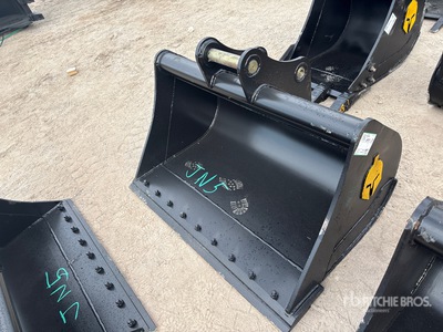 Trojan 48 in Cleanup Excavator Bucket - Fits 50mm Cat 307/308, Komatsu PC78/88 Deere/Hitachi 75/85 Case, New Holland, Kobelco SK80 Bobcat E80