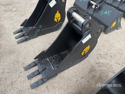 Trojan 12 in Digging دلو حفارة - Fits 45mm Cat 303, 303.5, 304 Case, New Holland, Kobelco SK35 Deere/Hitachi 35D/G (Unused)