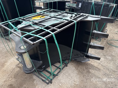 Trojan 36 in Digging Łyżka do koparki - Fits 80mm Cat 320/321/323, Hyundai R210, Komatsu PC200/220, Deere 160/200/225, Case 210/225, Doosan DX25, Kobelco SK210 (Unused)