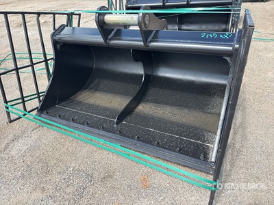 Trojan 72 in Cleanup Łyżka do koparki - Fits 80mm Cat 320/321/323, Hyundai R210 Komatsu PC200/220, Deere 160/200/225 Kobelco SK210, Case 210/225, Doosan DX225 (Unused)