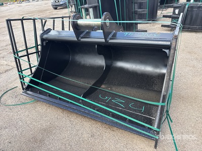 Trojan 72 in Cleanup Łyżka do koparki - Fits 80mm Cat 320/321/323, Hyundai R210 Komatsu PC200/220, Deere 160/200/225 Kobelco SK210, Case 210/225, Doosan DX225 (Unused)