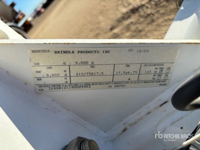 2009 S/A Cable Reel Carrier Reel Trailer